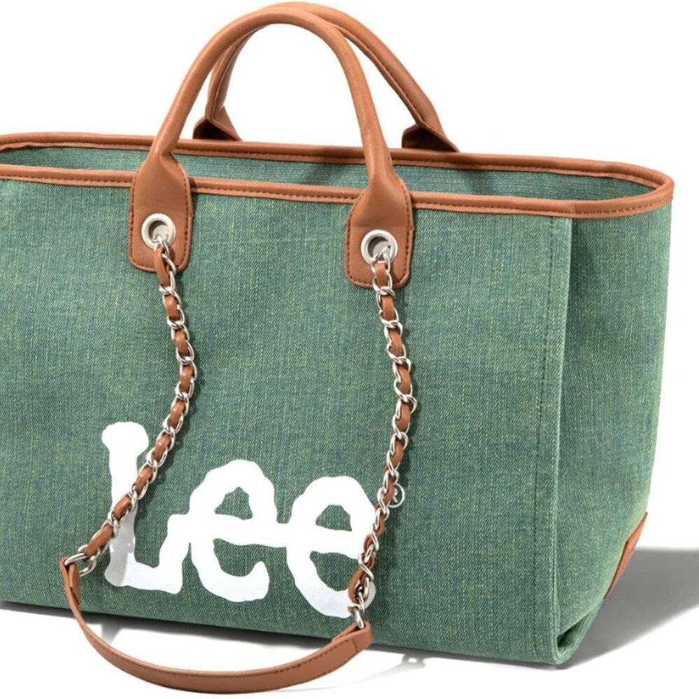 x Lee Tote Bag for Woman Denim Handbag Crossbody Shoulder Bag with Strap